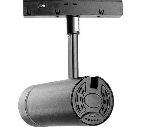 Светодиодный магнитный светильник FERON MGN304 трековый низковольтный, 10W, 800 Lm, 4000К, 90 градусов, черный 41951