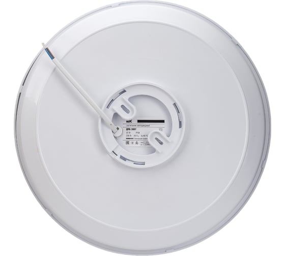 Светильник IEK LED ДПБ 3007 32Вт, IP54, 4000K, круг, белый LDPB0-3007-32-4000-K01