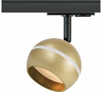 Трековый светильник ЭРА TR47 GX53 MG однофазный, под лампу GX53 матовое золото Б0054157