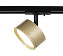 Трековый светильник ЭРА TR48 GX53 MG однофазный, под лампу GX53 матовое золото Б0054160