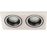 Встраиваемый декоративный светильник ЭРА DK92 WH/BK MR16/GU5.3 белый/черный Б0054363 1