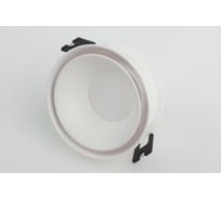 Светильник встраиваемый декоративный ЭРА KL94 WH под лампу MR16 GU5.3 белый пластиковый Б0054378