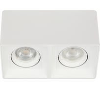 Настенно-потолочный светильник спот ЭРА OL242 WH MR16/GU5.3, белый, поворотный Б0054382