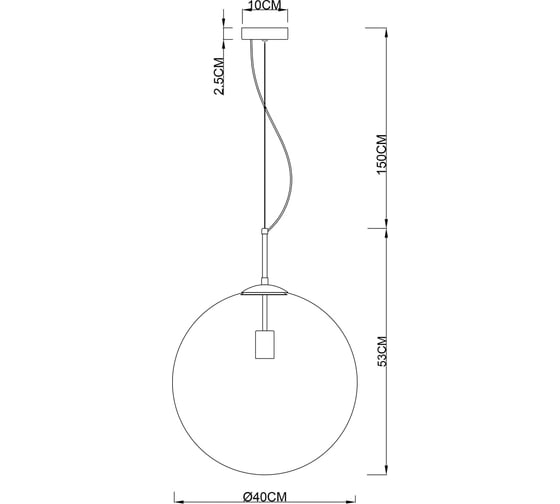 Светильник VOLARE ARTE LAMP A1940SP-1CC