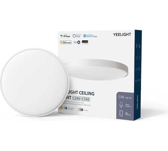 Умный потолочный светильник YEELIGHT C2001C550 Ceiling Light 550mm YXDC4920001WTEU 1
