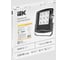 Прожектор IEK LED СДО 08-100 PRO 120град 5000К IP65 черный LPDO8-01-100-120-50-K02 2