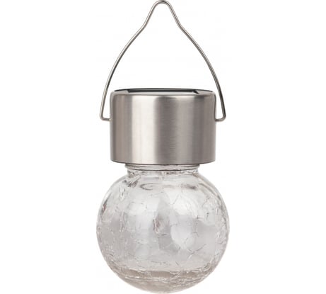 Садовый светильник ЭРА ERASF22-32 подвесной Лампочка, на солнечной батарее, 6 см, Б0053384