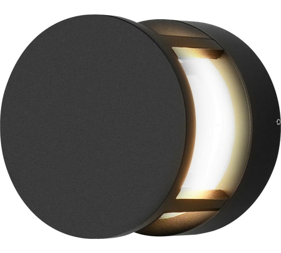 Настенный накладной светильник duwi Nuovo LED, 5Вт, 3000К, IP54, 105х105х105мм, алюминий, черный 24377 9
