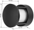 Настенный накладной светильник duwi Nuovo LED, 5Вт, 3000К, IP54, 105х105х105мм, алюминий, черный 24377 9 6