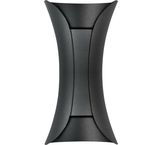 Настенный накладной светильник duwi Nuovo LED, 2 луча, 6Вт, 3000К, IP54, 150х70х60мм,алюминий/стекло, черный 24338 0