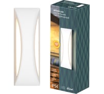 Настенный накладной светильник duwi Nuovo LED, 15Вт, 3000К, IP54, 350х120х80мм, литой алюминий, белый 24336 6
