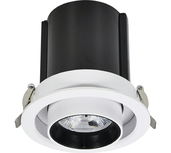 Встраиваемый выдвижной поворотный cветильник RITTER цилиндр 115x120 LED 18Вт 1440Лм 4200К 59993 7