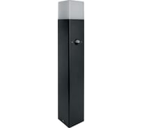 Садово-парковый светильник FERON с датчиком освещенности/движения, 230V E27, DH0207, черный (столб) 11683