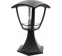 Садово-парковый светильник Camelion PP5204 С02 НТУ 07-60-001 У1 Валенсия черный 4-гранный, пластик, 230В 14575