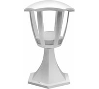 Садово-парковый светильник Camelion PP5104 С01 НТУ 07-60-003 У1 Валенсия 1 белый 6-гранный, пластик 14589