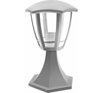 Садово-парковый светильник Camelion PP5104 С09 НТУ 07-60-003 У1 Валенсия 1 серый 6-гранный, пластик 14588