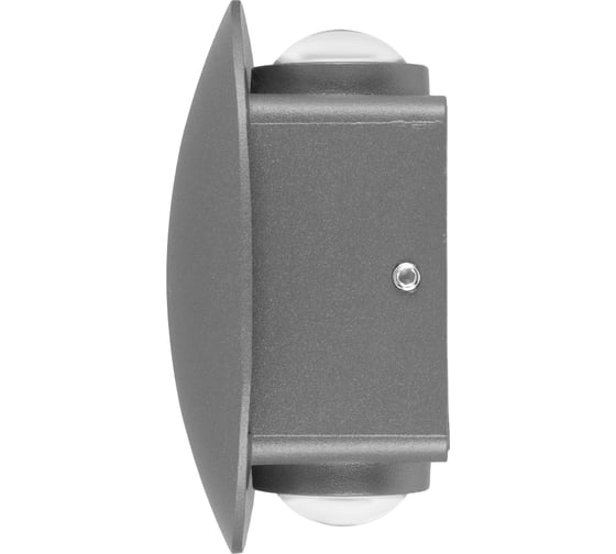 Настенный накладной светильник duwi Nuovo LED, 2 луча, 2Вт, 3000К, IP54, 60х50х100мм, литой алюминий, серый 24362 5