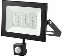 Светодиодный прожектор с ИК датчиком General Lighting Systems 70Вт 5150Лм 6500К Холодный белый свет IP65 Черный GTAB-70BT-IP65-6500-IFR 403136