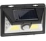 Светодиодный светильник duwi с датчиком движения Solar LED на солнечных батареях, 11Вт, 6500К, 400Лм, IP65, цвет черный 25016 6 6