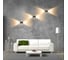 Настенный накладной светильник duwi Nuovo LED, 2Вт, 3000К, IP54, 50х35х100мм, литой алюминий, серый 24348 9 3