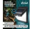 Светодиодный светильник duwi Solar LED с датчиком движения и освещения, на солнечных батареях, 8Вт, 6500К, 330Лм, IP65, цвет черный 25014 2 3