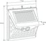 Светодиодный светильник duwi Solar LED с датчиком движения и освещения, на солнечных батареях, 8Вт, 6500К, 330Лм, IP65, цвет черный 25014 2 14