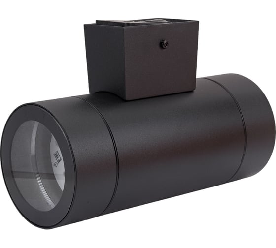 Садово-парковый фасадный светильник General Lighting Systems двойной GX53, 205х140х90мм, металл, черный IP65 GWL-2GX53-M-IP65 661128
