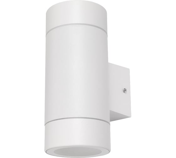 Cадово-парковый фасадный светильник General Lighting Systems двойной GX53, 205х140х90мм, металл, белый IP65 GWL-2GX53-M-IP65 661132