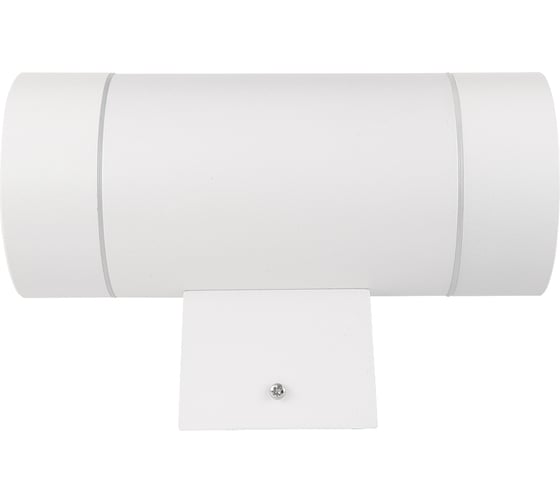 Cадово-парковый фасадный светильник General Lighting Systems двойной GX53, 205х140х90мм, металл, белый IP65 GWL-2GX53-M-IP65 661132