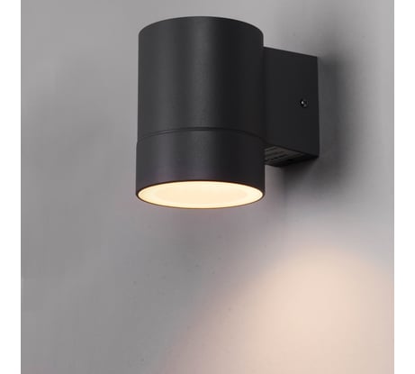 Cадово-парковый фасадный светильник General Lighting Systems одинарный GX53, 116х140х90мм, металл, черный IP65 GWL-GX53-M-IP65 661133