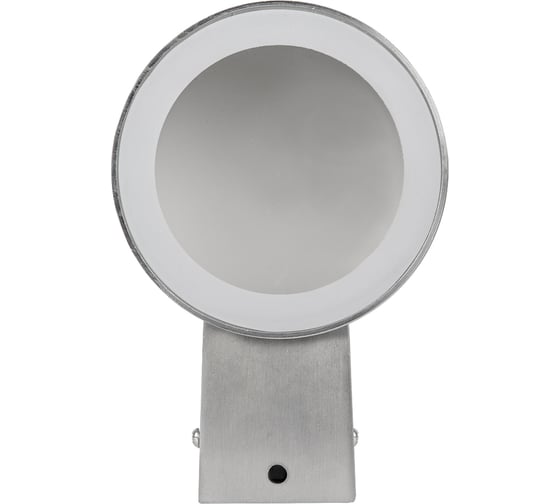 Садово-парковый фасадный светильник General Lighting Systems одинарный GX53, 116х140х90мм, металл, хром IP65 GWL-GX53-M-IP65 661135