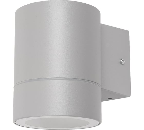 Садово-парковый фасадный светильник General Lighting Systems одинарный GX53, 116х140х90мм, металл, серый IP65 GWL-GX53-M-IP65 661136