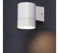 Садово-парковый фасадный светильник General Lighting Systems одинарный GX53, 116х140х90мм, металл, белый IP65 GWL-GX53-M-IP65 661137