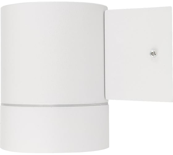 Садово-парковый фасадный светильник General Lighting Systems одинарный GX53, 116х140х90мм, металл, белый IP65 GWL-GX53-M-IP65 661137