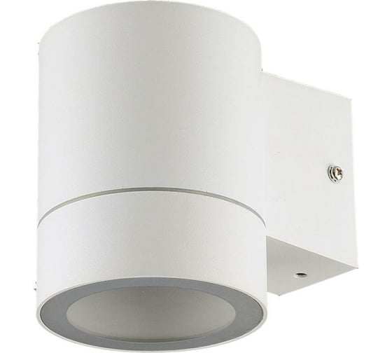 Садово-парковый фасадный светильник General Lighting Systems одинарный GX53, 116х140х90мм, металл, белый IP65 GWL-GX53-M-IP65 661137