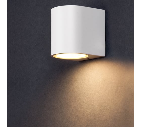 Фасадный светильник General Lighting Systems GWL-MR16-GU10-R-IP65 WHITE 661127 1