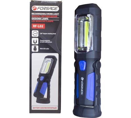 Светодиодная аккумуляторная лампа Forsage F-RF-L02(51060)