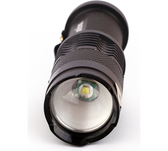 Фонарь Camelion LED51531 черный, LED XPE+COB, ZOOM, 4 режима 1XLR6, алюминий, откр. блистер 14533