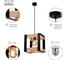 Подвесной потолочный светильник Rivoli Eve 5144201 1xЕ27, 40 Вт, лофт, кантри Б0054982 2