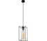 Подвесной потолочный светильник Rivoli Luna 5148201 1xЕ27, 40 Вт, черный, лофт, кантри Б0054978 1