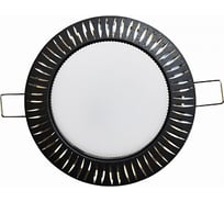 Встраиваемый светильник General Lighting Systems без подсветки GX53, 110х21мм, астра, черный, IP20 GCL-GX53-H18-B 661204