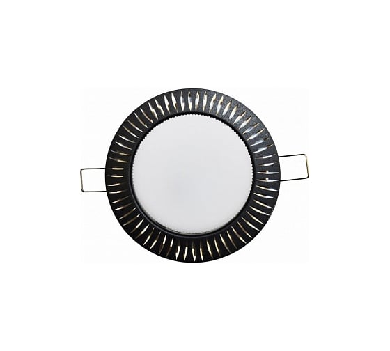 Встраиваемый светильник General Lighting Systems без подсветки GX53, 110х21мм, астра, черный, IP20 GCL-GX53-H18-B 661204 1