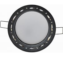 Встраиваемый светильник General Lighting Systems без подсветки GX53, 110х21мм, орнамент, черный, IP20 GCL-GX53-H18-B 661226