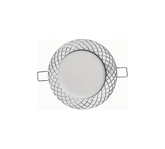 Встраиваемый светильник General Lighting Systems без подсветки GX53, 110х21мм, кружево, хром, IP20 GCL-GX53-H18-C 661218