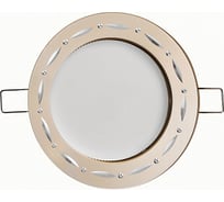 Встраиваемый светильник General Lighting Systems без подсветки GX53, 110х21мм, орнамент, сатин-никель, IP20 GCL-GX53-H18-SN 661229