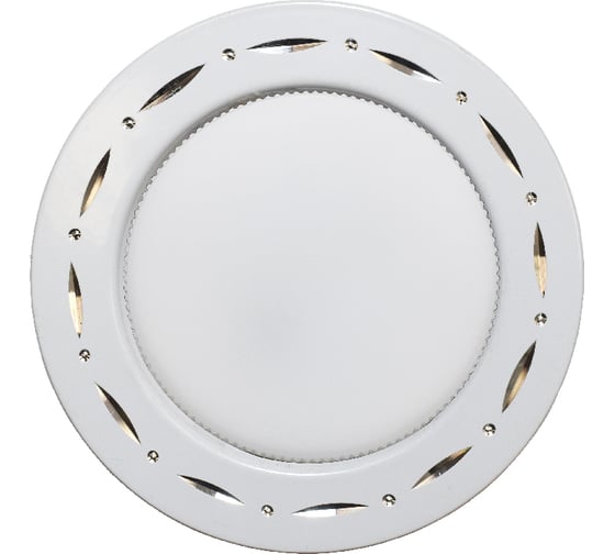 Встраиваемый светильник General Lighting Systems без подсветки GX53, 110х21мм, орнамент, белый, IP20 GCL-GX53-H18-W 661230