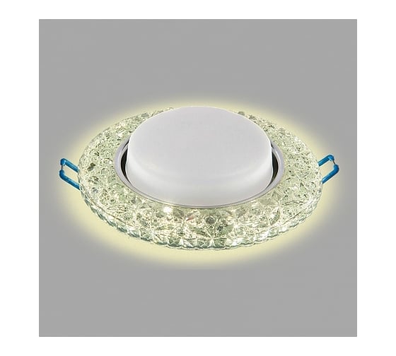 Встраиваемый светильник General Lighting Systems с подсветкой GX53, 123х45мм, бабочки, IP20 GCL-GX53-H38-BL-1 661147