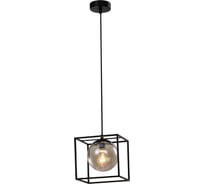 Подвесной светильник Rivoli Miyuki 5146201 1xЕ14 40 Вт черный лофт кантри потолочный Б0054980