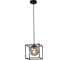 Подвесной светильник Rivoli Miyuki 5146201 1xЕ14 40 Вт черный лофт кантри потолочный Б0054980 1
