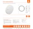 Светодиодный светильник LEDVANCE ECOCLASS BLKH 10W 4000K WT IP65 4058075688377 2